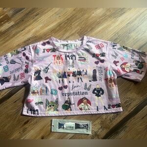 NWT Taylor Swift smart watch compatible wristband bundled w small Swiftie tshirt